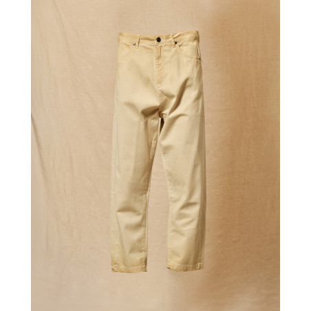 Jean en coton à coupe large Nostra Santissima