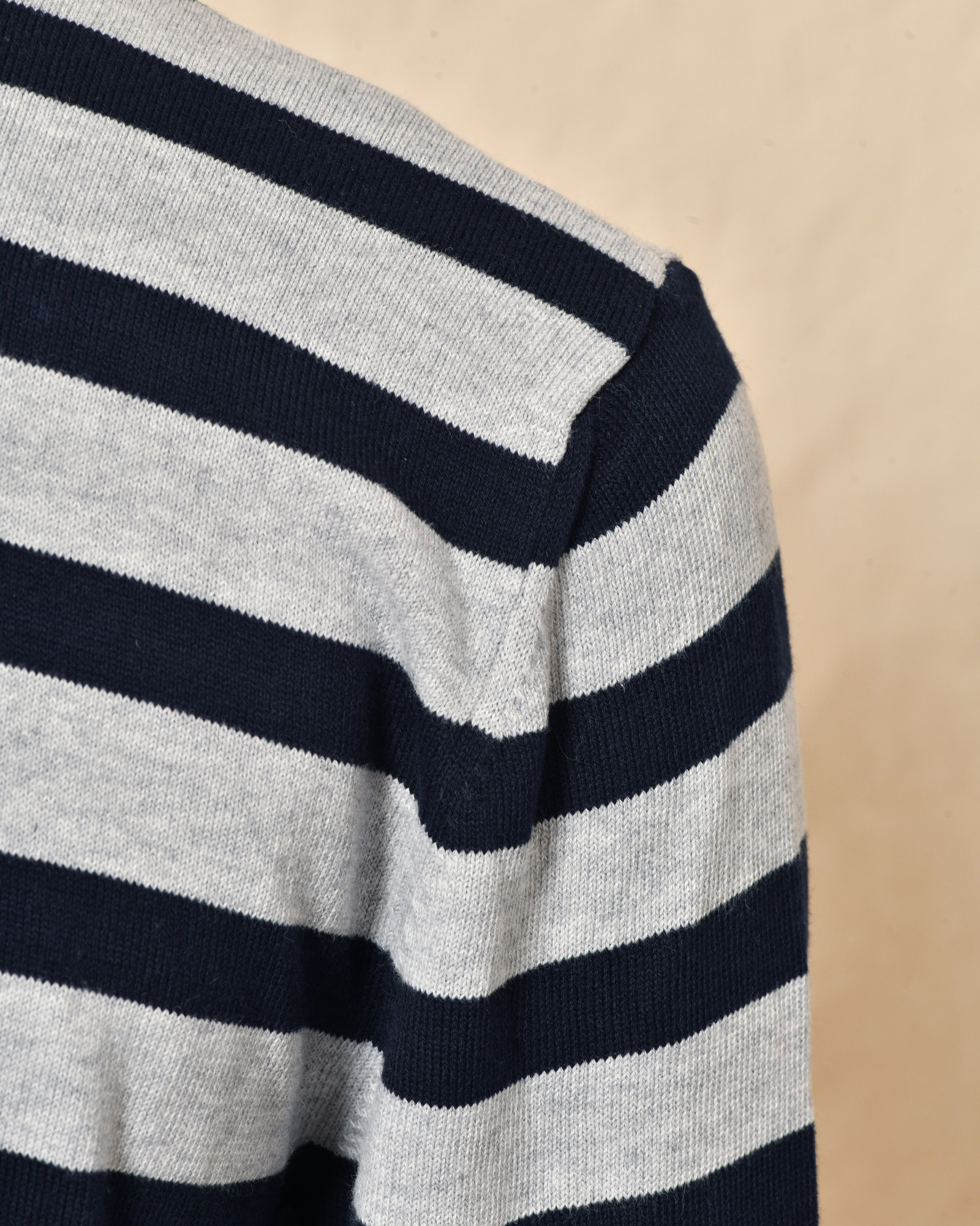 Pull bicolore en coton à rayures Les Copains