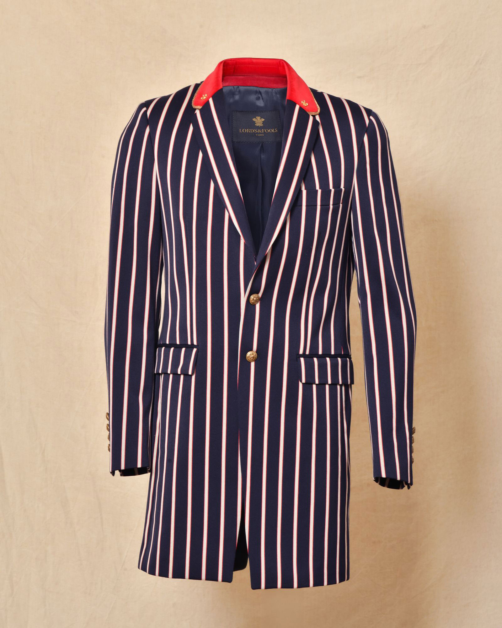 Costume trois pièces à rayures Lords & Fools