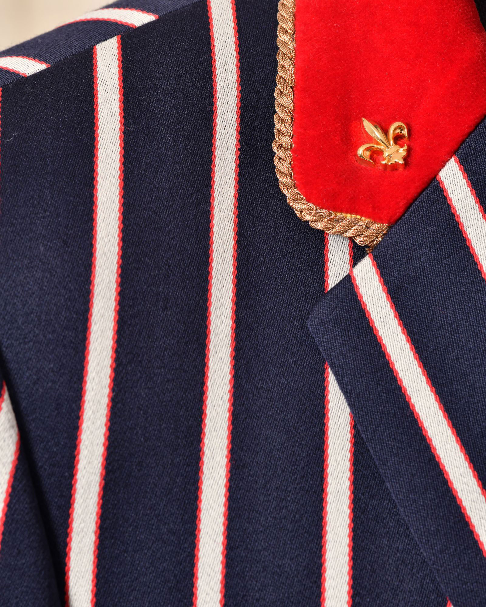 Costume trois pièces à rayures Lords & Fools