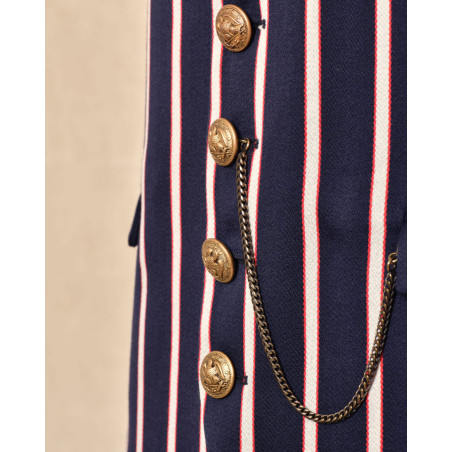 Costume trois pièces à rayures Lords & Fools