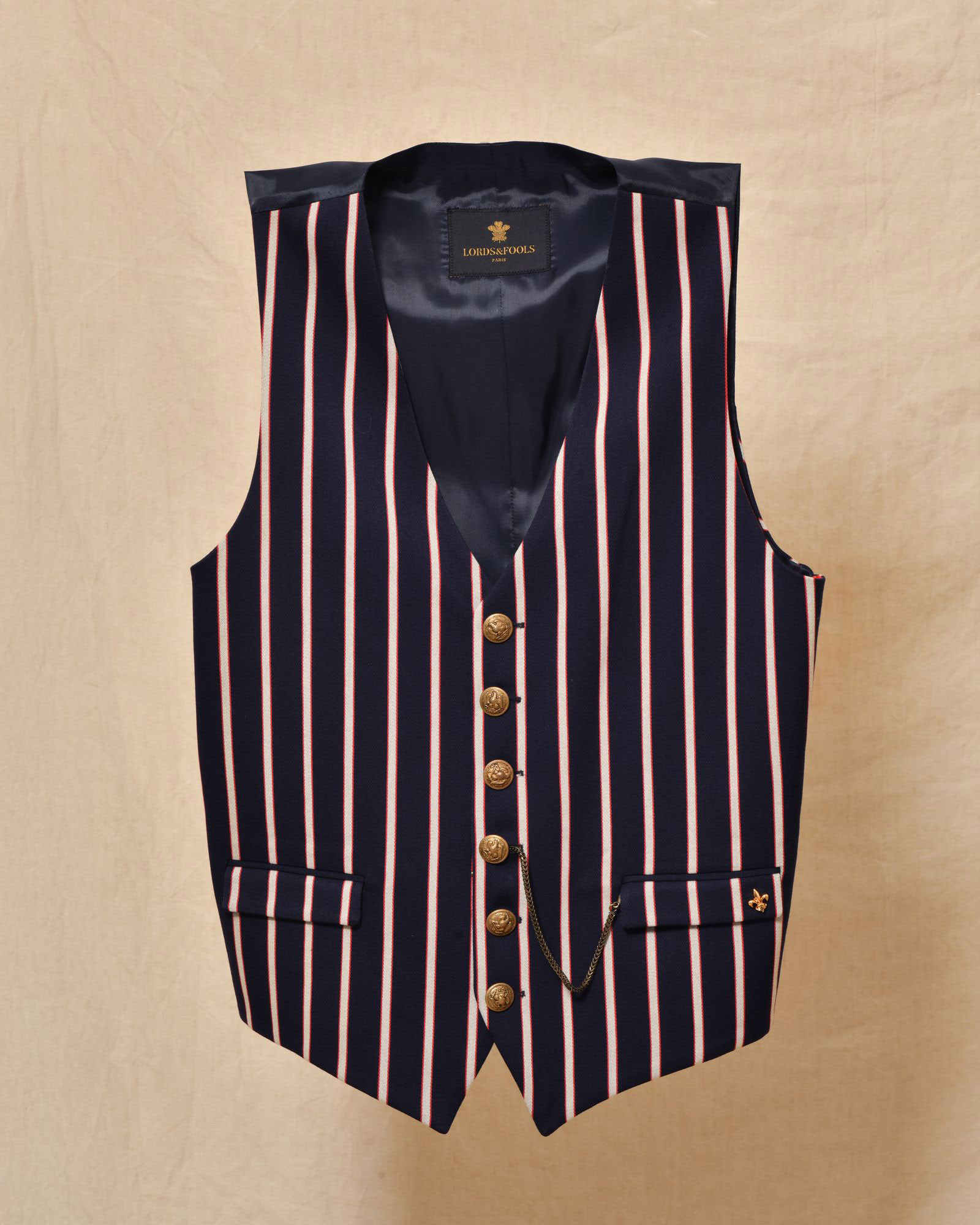 Costume trois pièces à rayures Lords & Fools