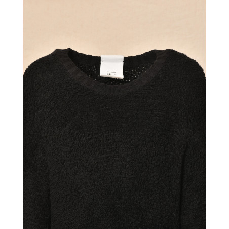 Pull long en laine noir Lost & Found