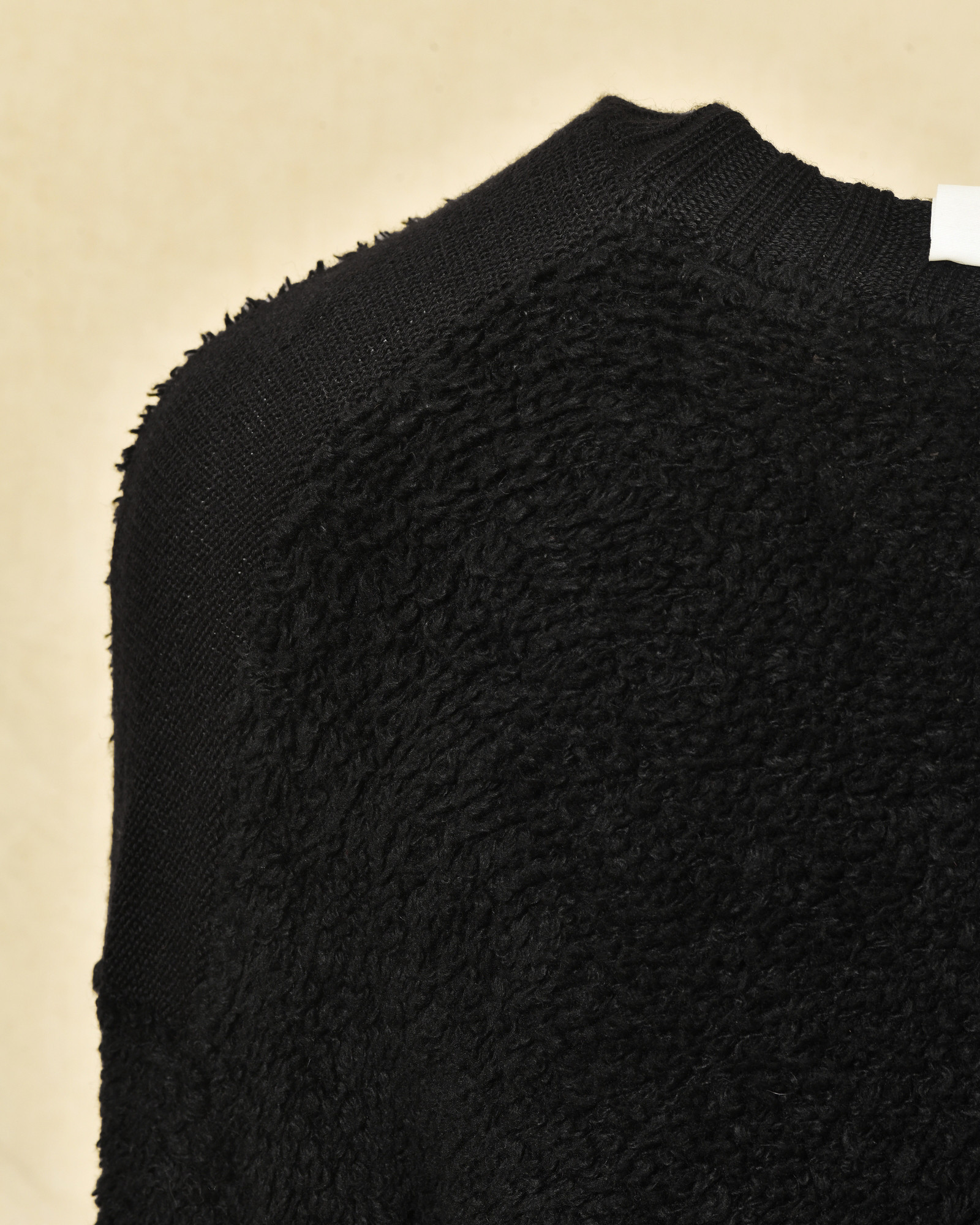 Pull long en laine noir Lost & Found