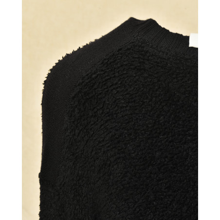 Pull long en laine noir Lost & Found