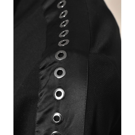 Veste de jogging à cristaux et œillets fantaisie John Richmond