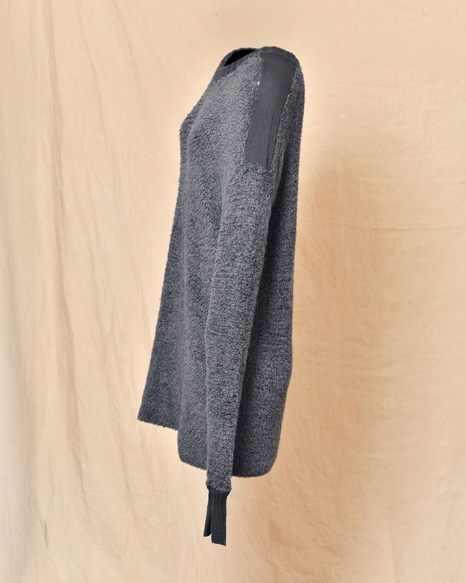 Pull long en laine gris Lost & Found