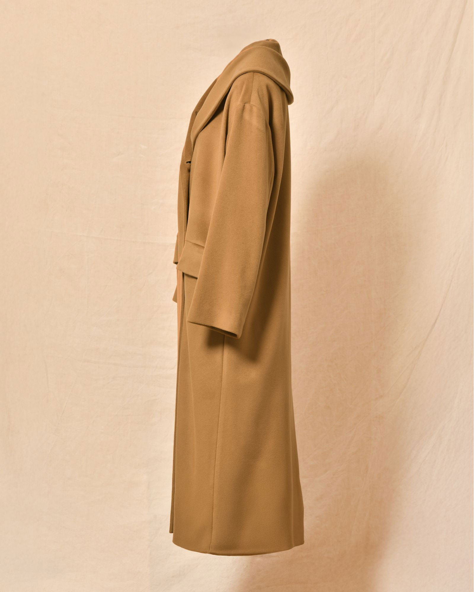 Manteau camel à double boutonnage Valentino