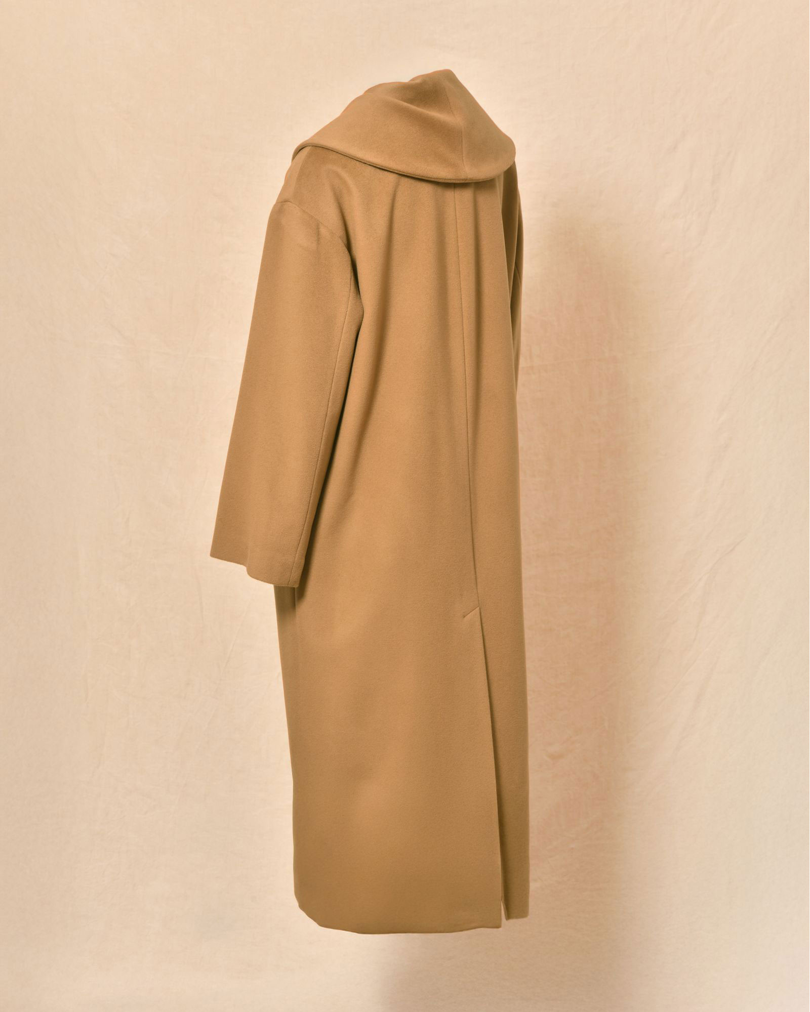 Manteau camel à double boutonnage Valentino