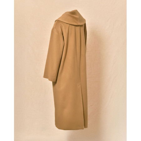 Manteau camel à double boutonnage Valentino