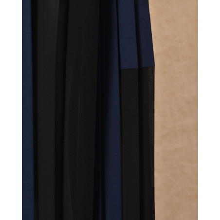 Jupe plissée à doublure asymétrique Malloni