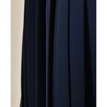 Jupe plissée à doublure asymétrique Malloni