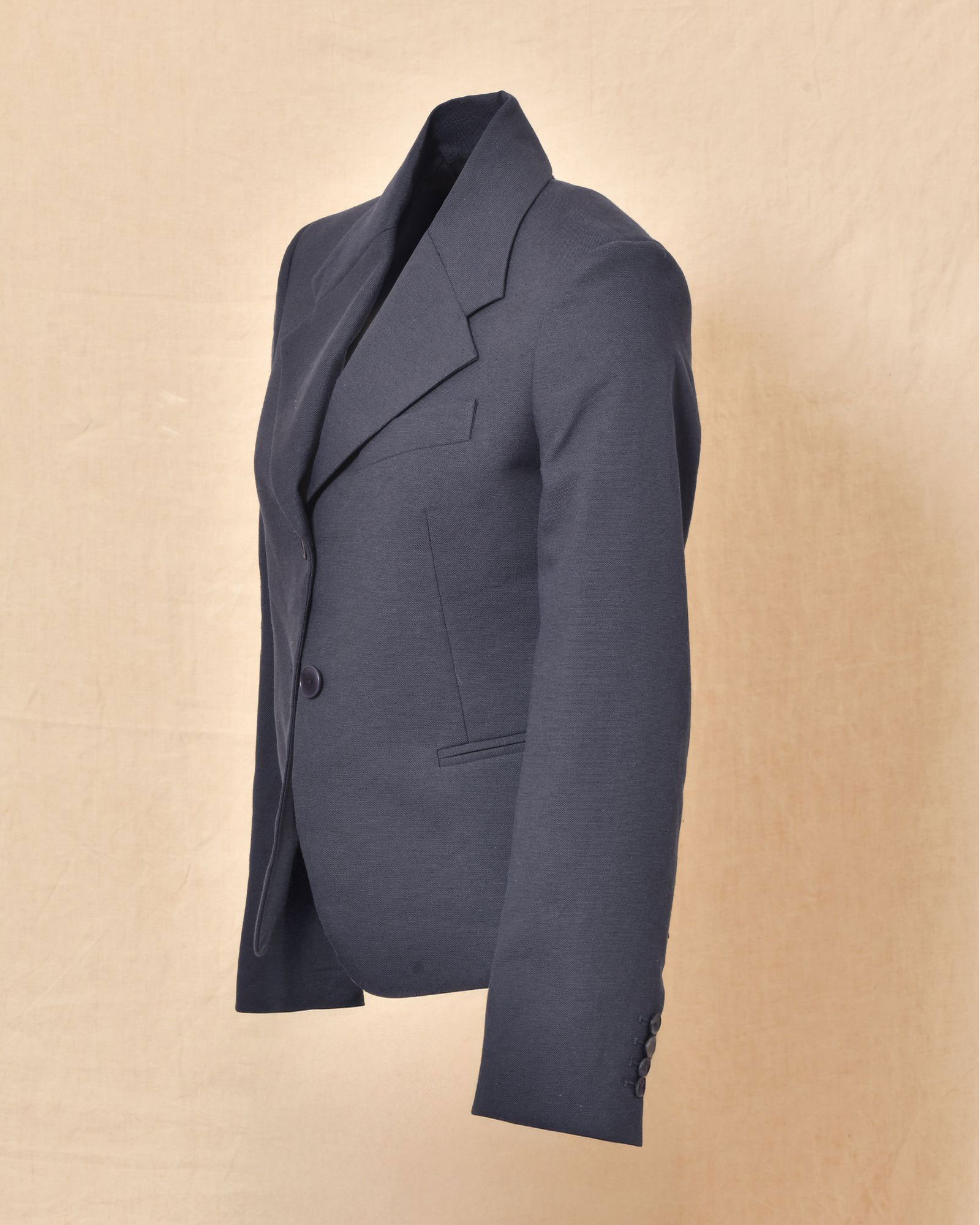 Blazer en coton bleu Malloni
