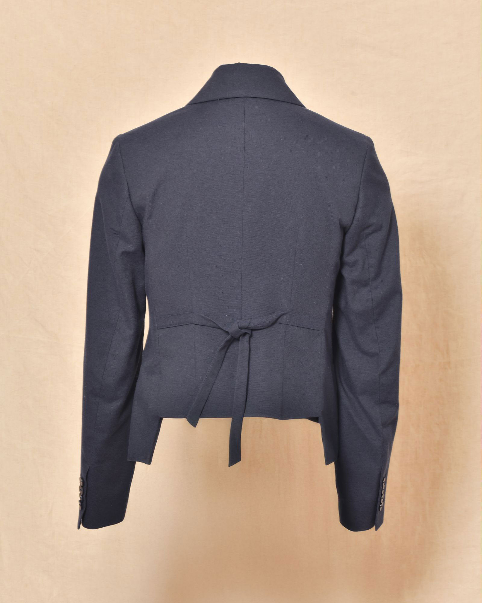 Blazer en coton bleu Malloni