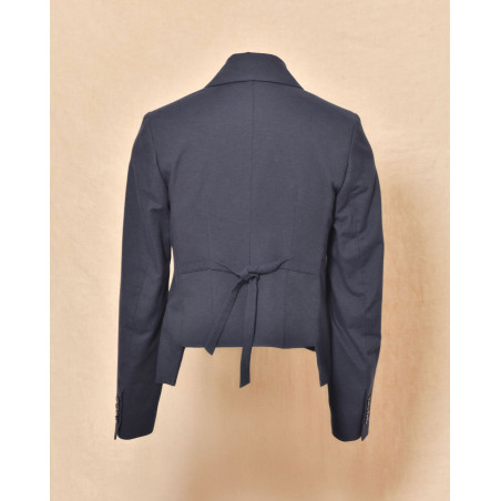 Blazer en coton bleu Malloni