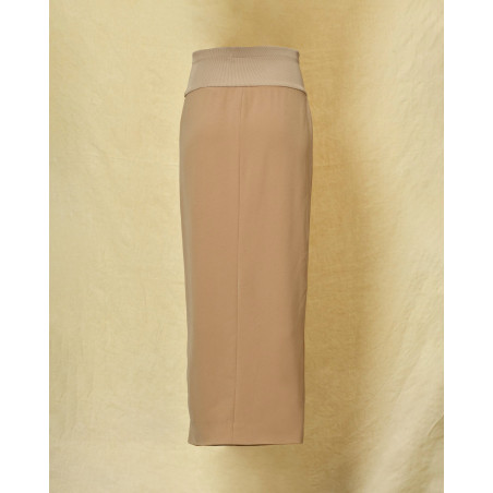 Jupe portefeuille camel Malloni