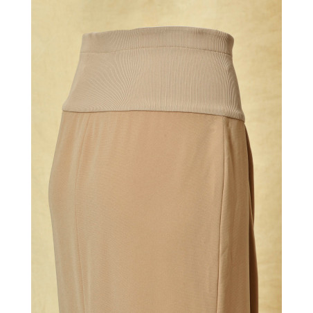 Jupe portefeuille camel Malloni