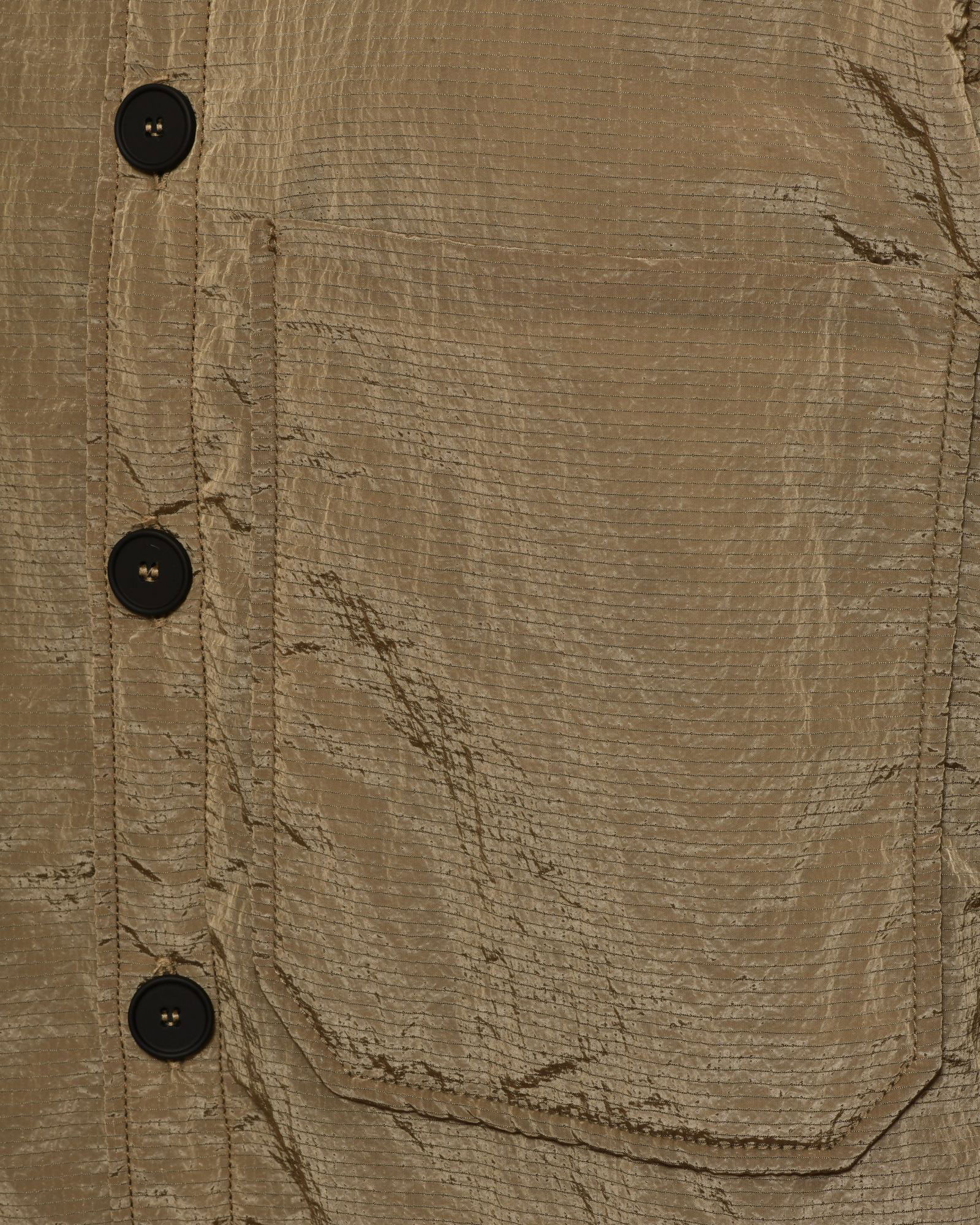 Blouson irisé taupe à petits carreaux T_Coat