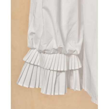 Blouse bi-matière Edward Achour