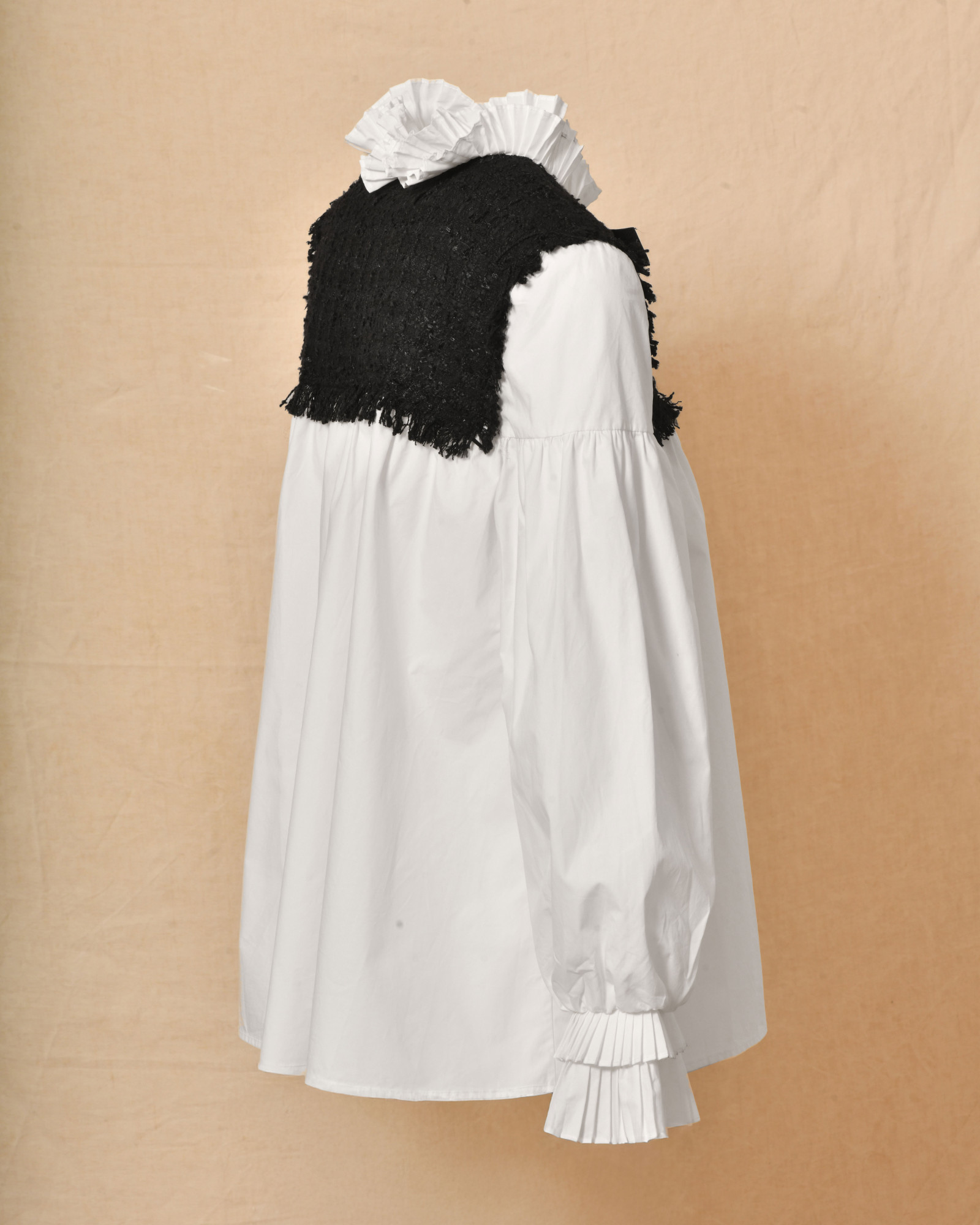 Blouse bi-matière Edward Achour