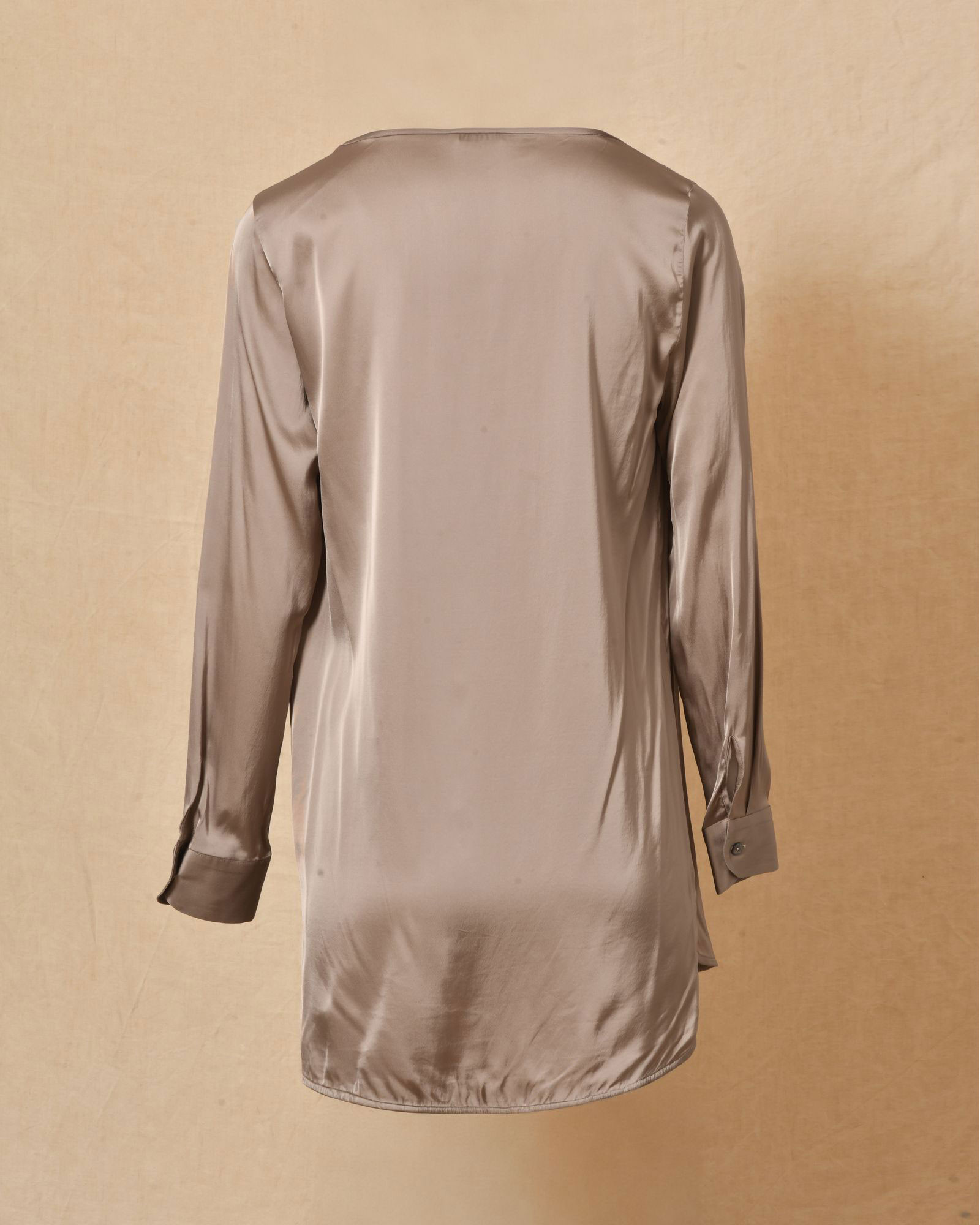 Tunique en satin grise Casheart