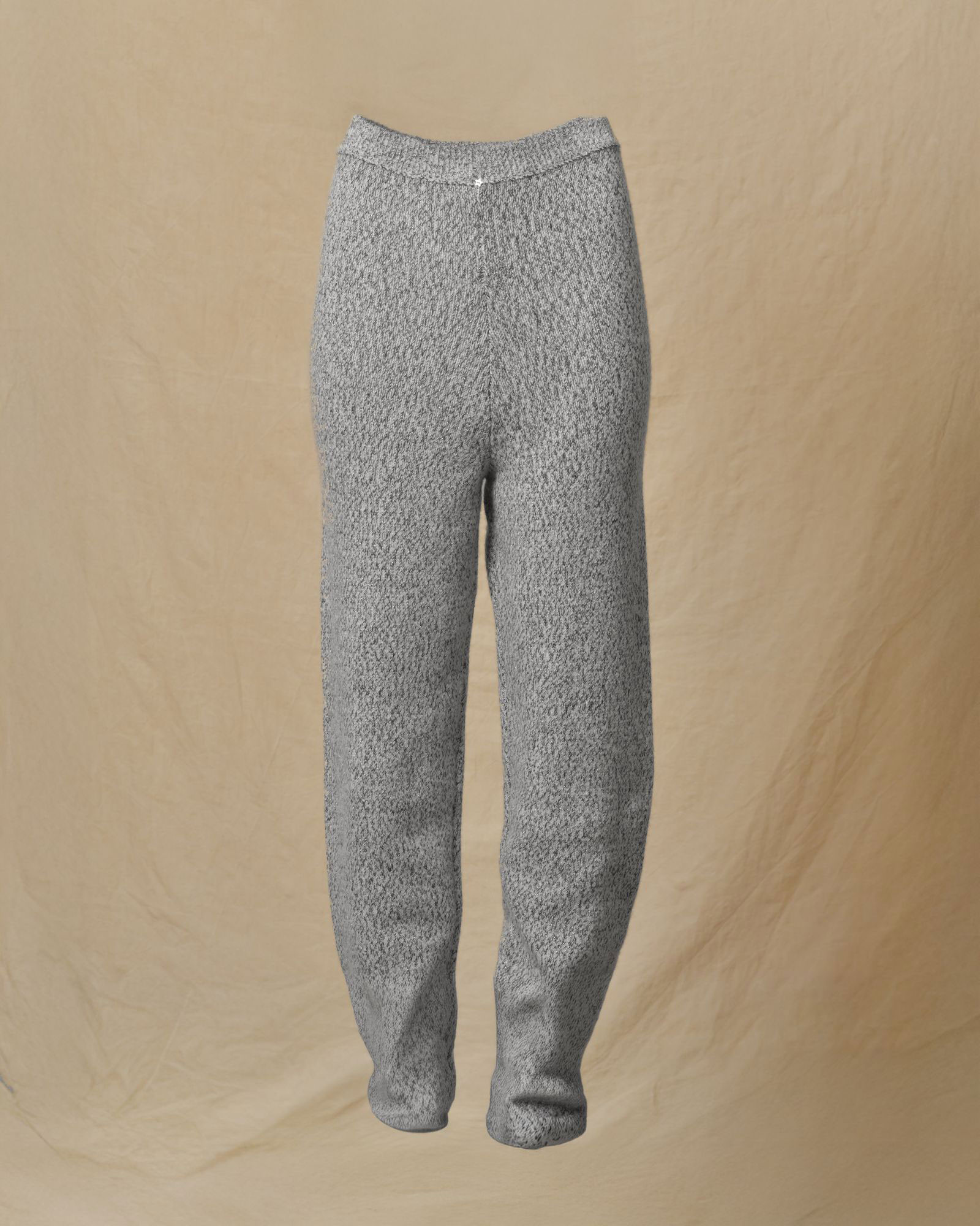 Pantalon en maille gris Lorena Antoniazzi