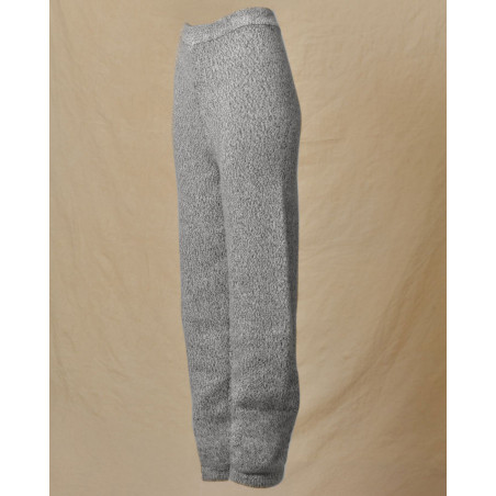 Pantalon en maille gris Lorena Antoniazzi