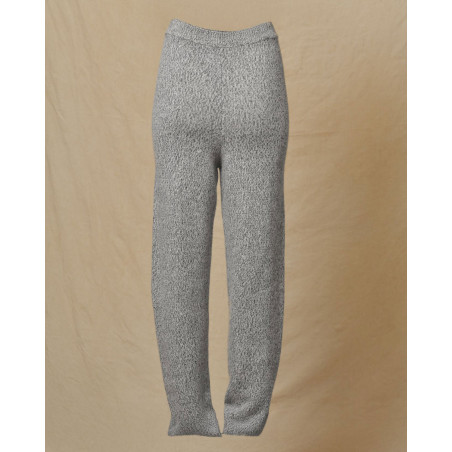 Pantalon en maille gris Lorena Antoniazzi
