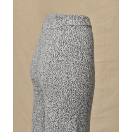 Pantalon en maille gris Lorena Antoniazzi