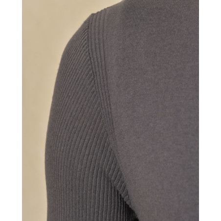 Pull en maille à manches courtes Ixos