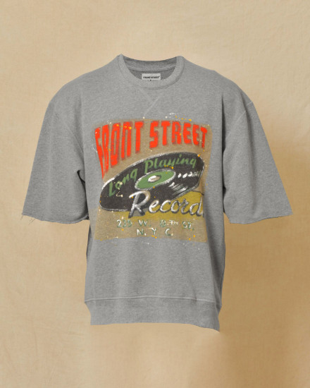 T-shirt manches courtes à imprimé vinyle Front Street