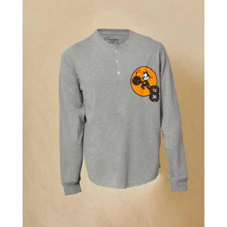 T-shirt manches longues imprimé animé Front Street