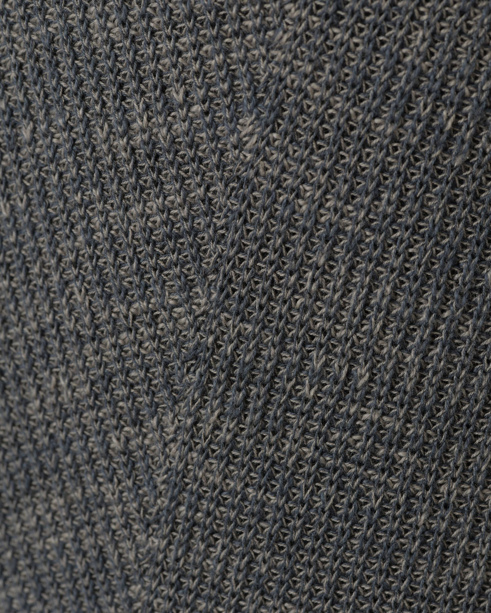 Pull en maille chiné bleu Ixos