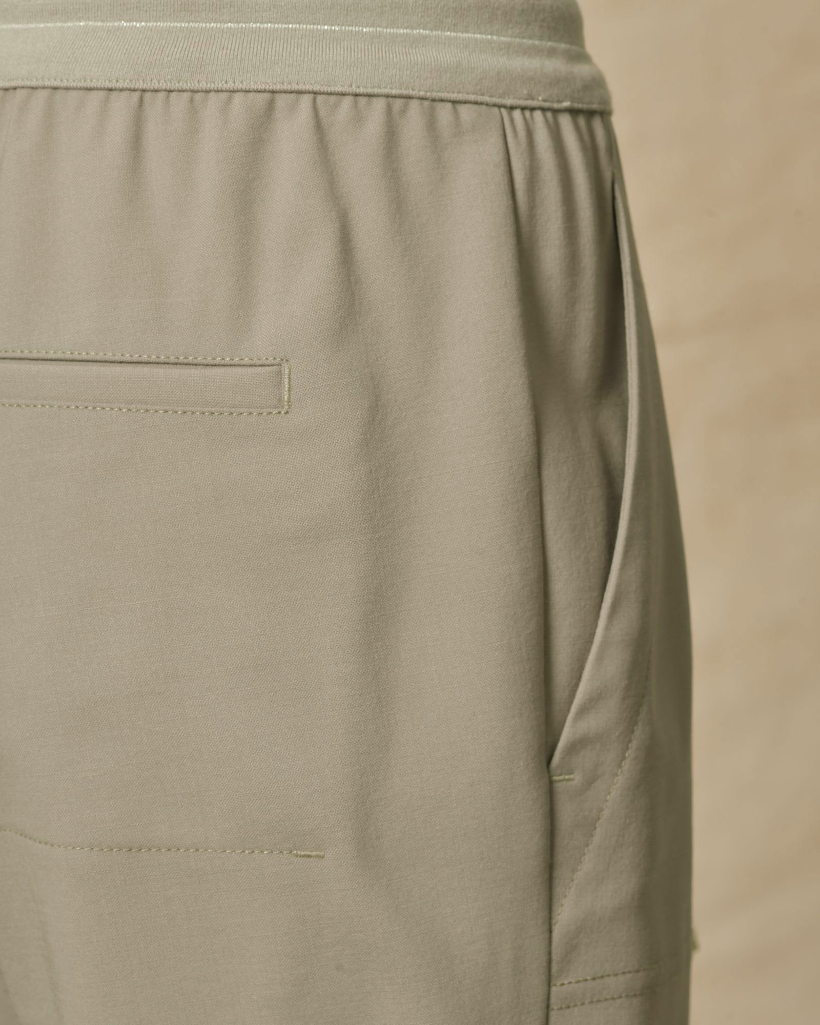 Pantalon de jogging taupe Lorena Antoniazzi