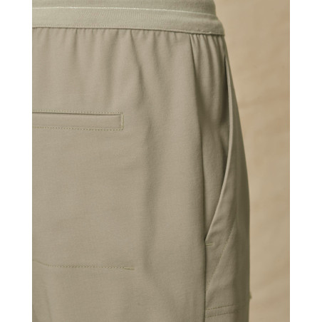 Pantalon de jogging taupe Lorena Antoniazzi