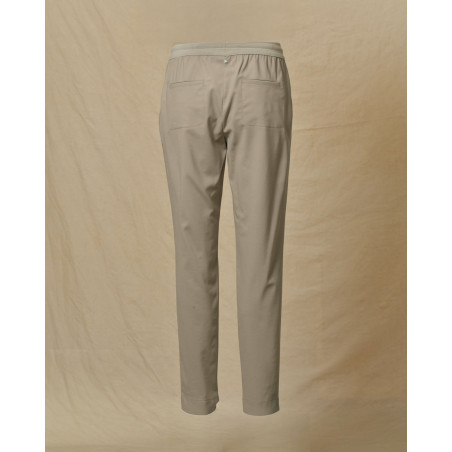 Pantalon de jogging taupe Lorena Antoniazzi