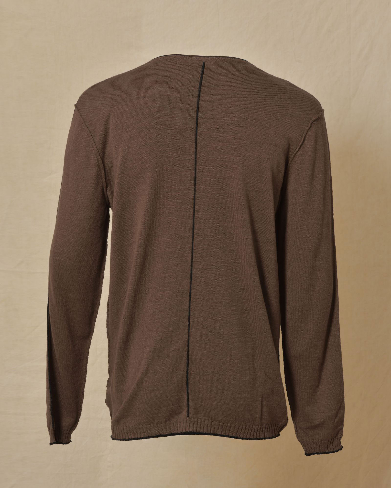 Pull en maille marron Ixos