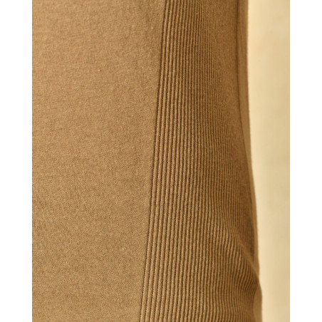 Pull en maille à manches côtelées Ixos