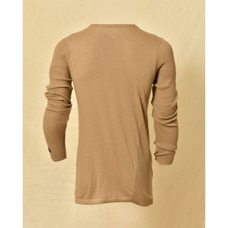 Pull en maille à manches côtelées Ixos