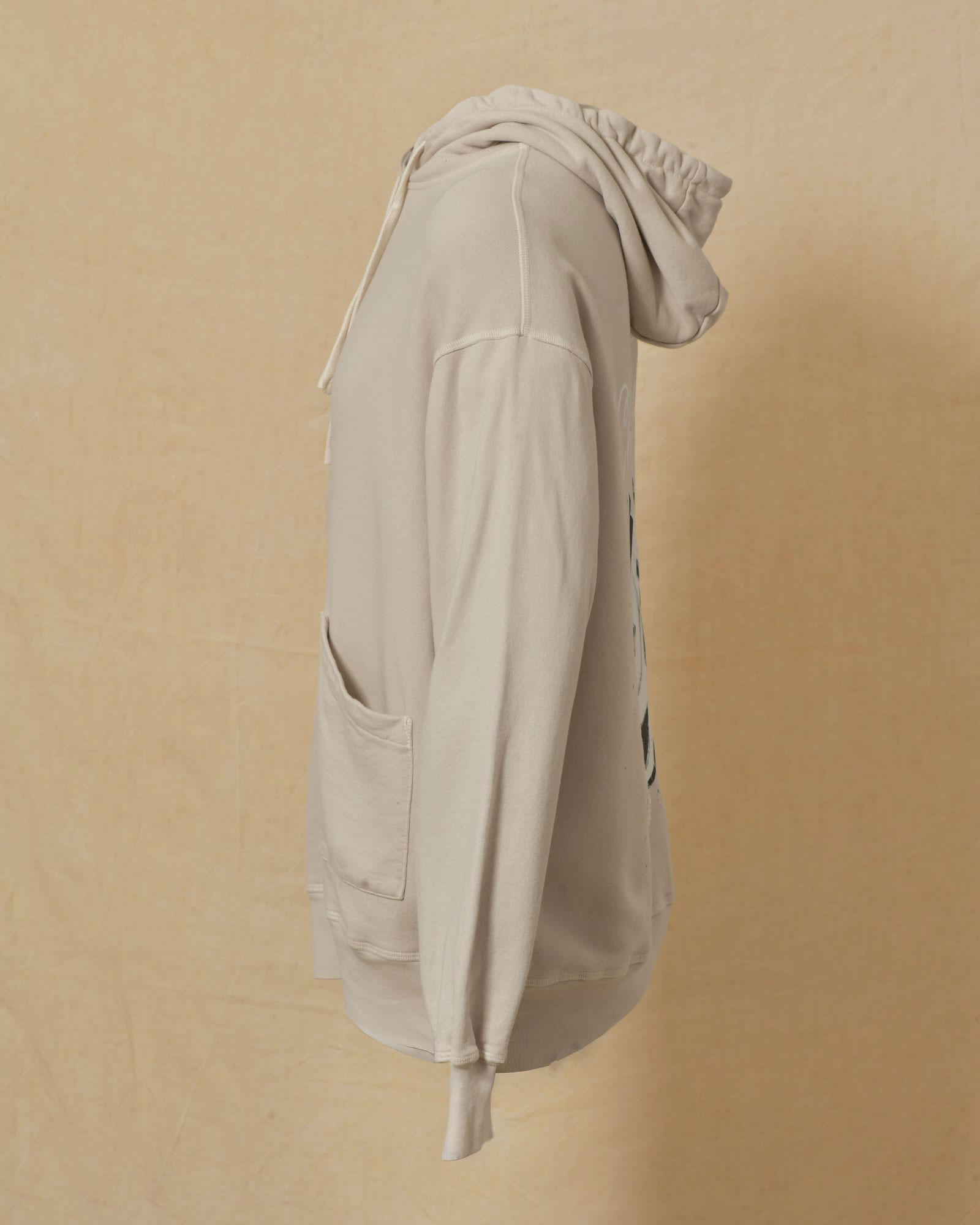 Sweat à capuche beige Front Steet