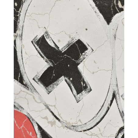 Sweat à capuche beige Front Steet