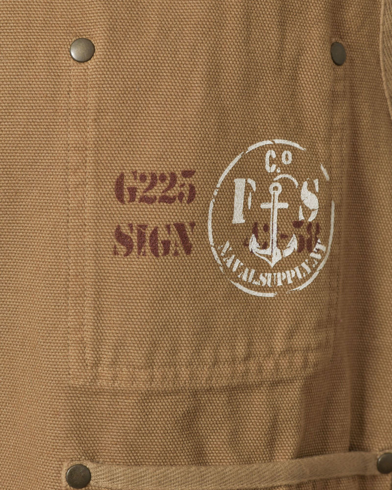 Gilet utilitaire camel Front Street