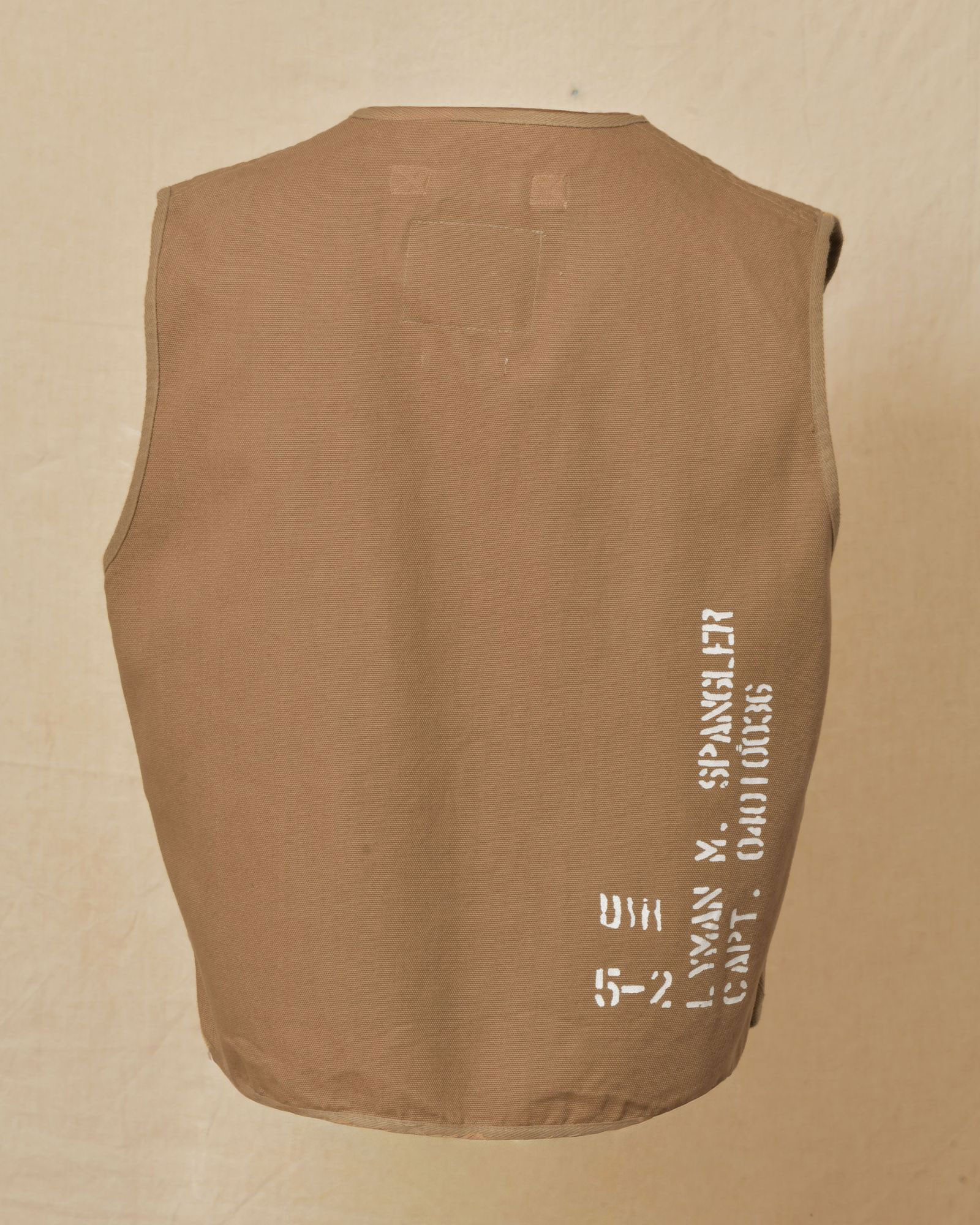 Gilet utilitaire camel Front Street