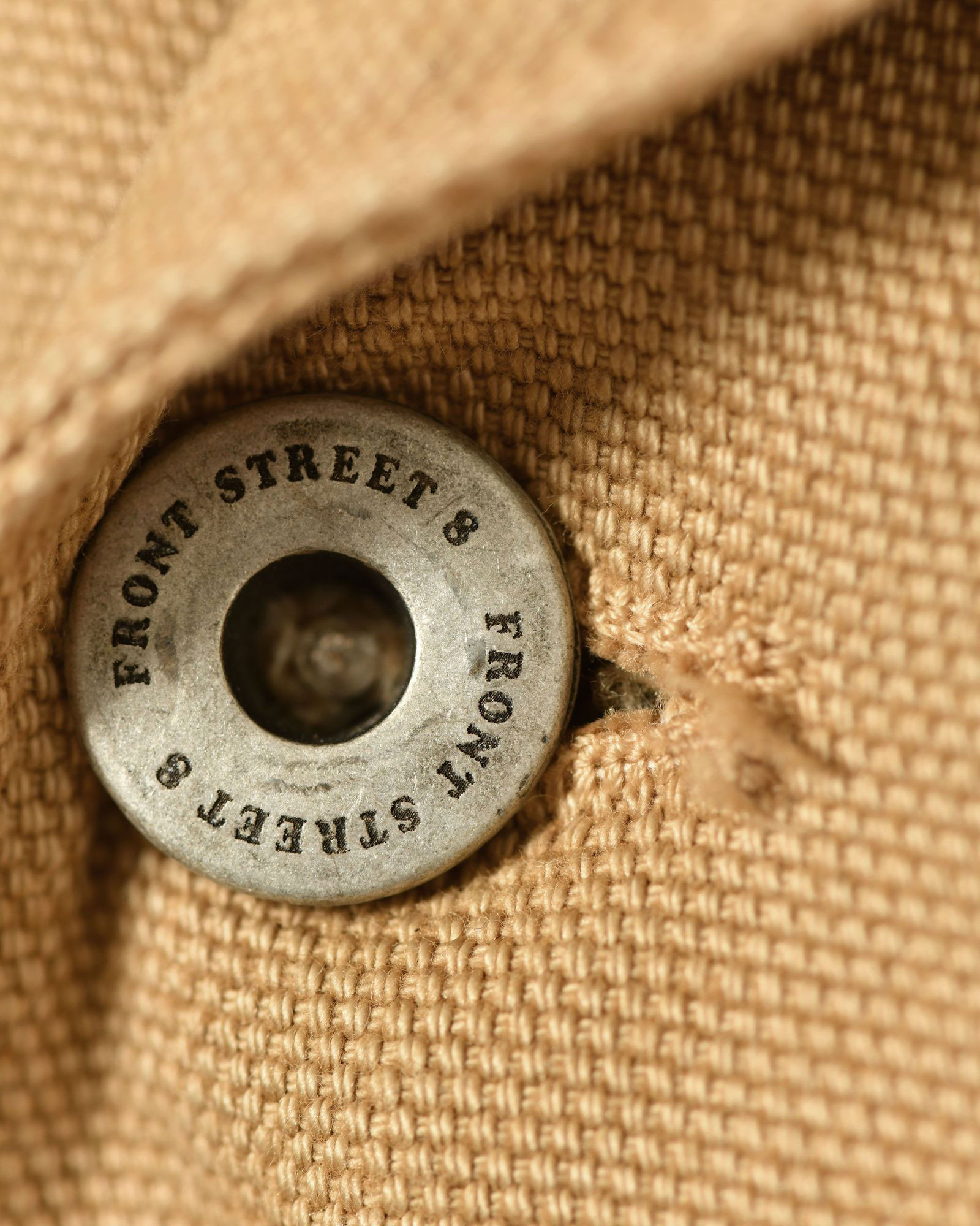 Veste camel Front Street