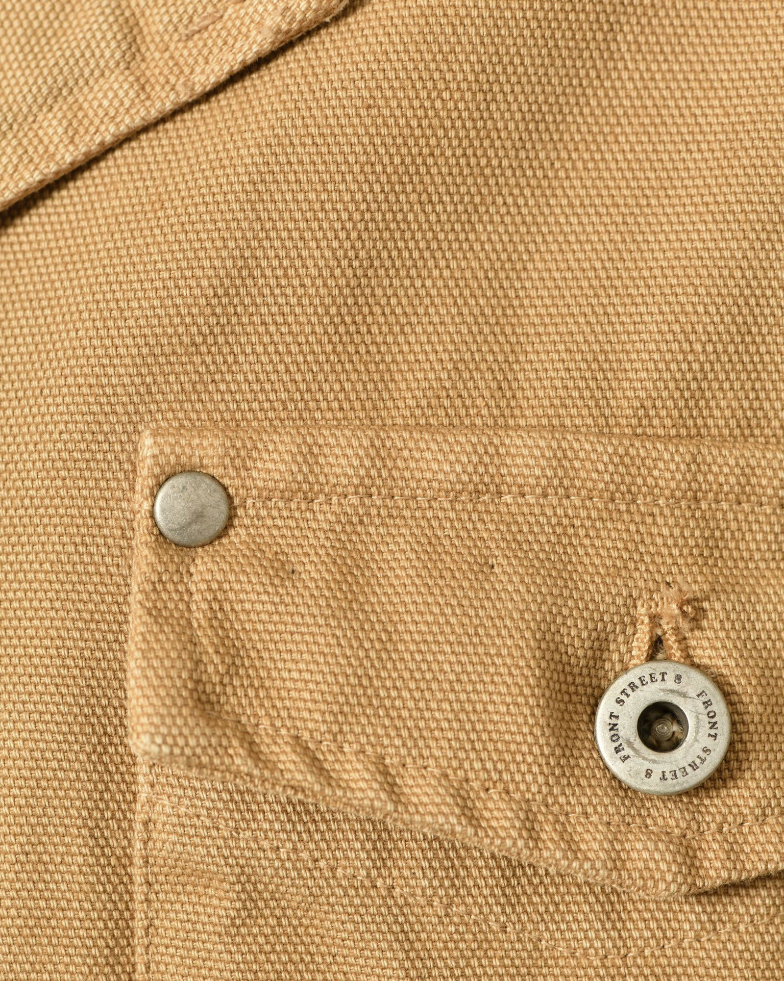 Veste camel Front Street