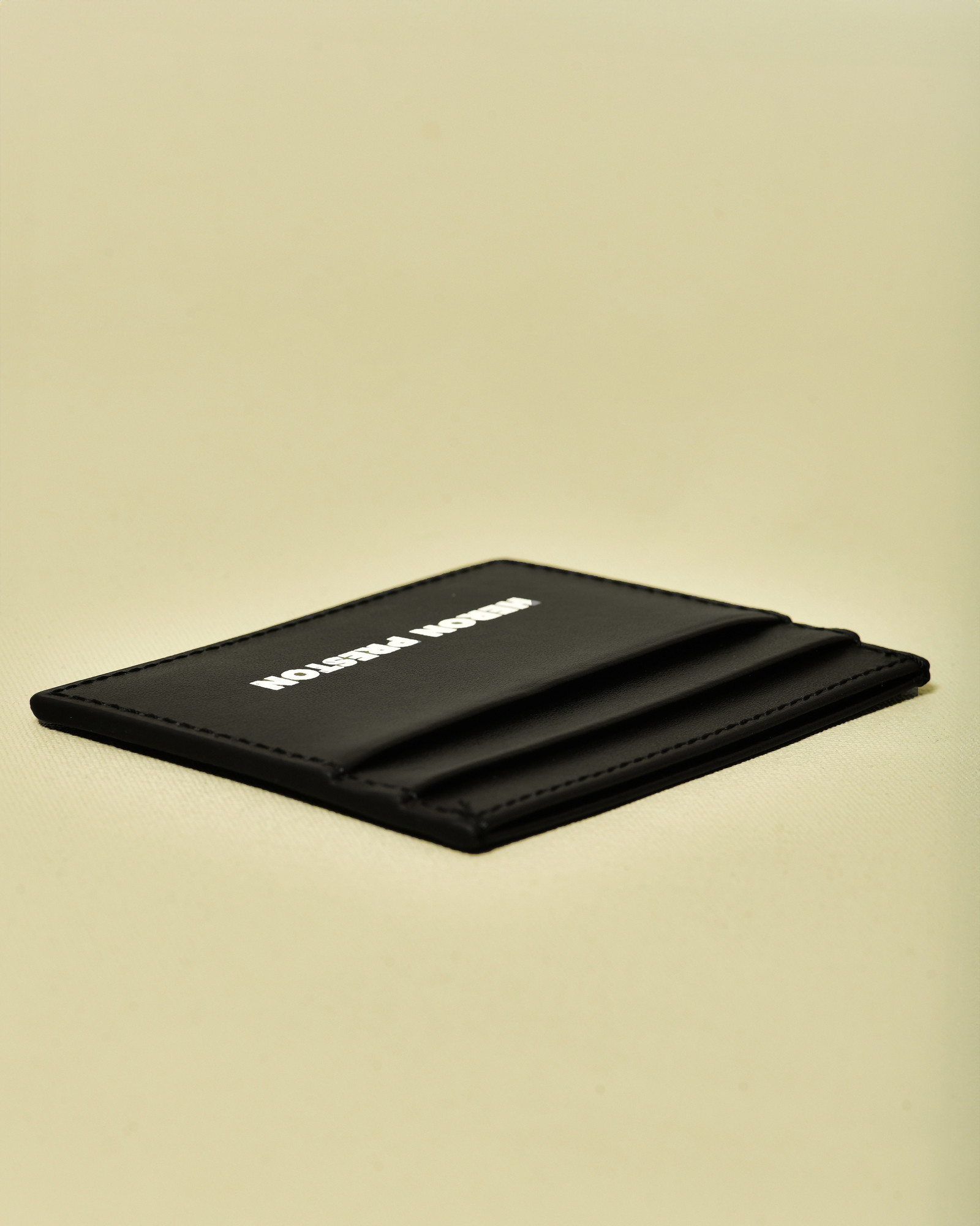 Portes cartes en cuir Heron Preston