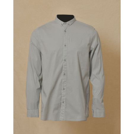Chemise en coton bleue Ixos