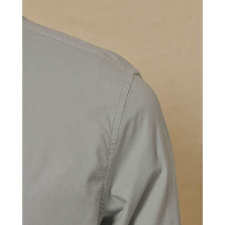 Chemise en coton bleue Ixos