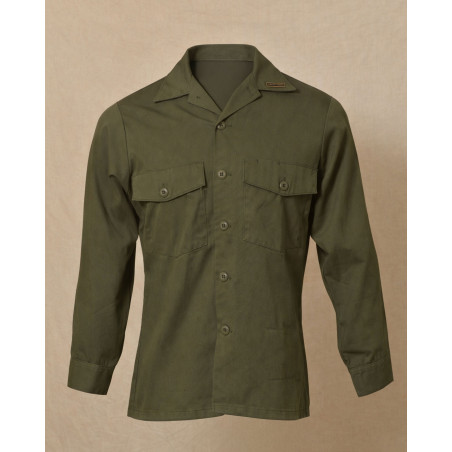 Chemise en coton kaki à imprimé "Popeye" Front Street