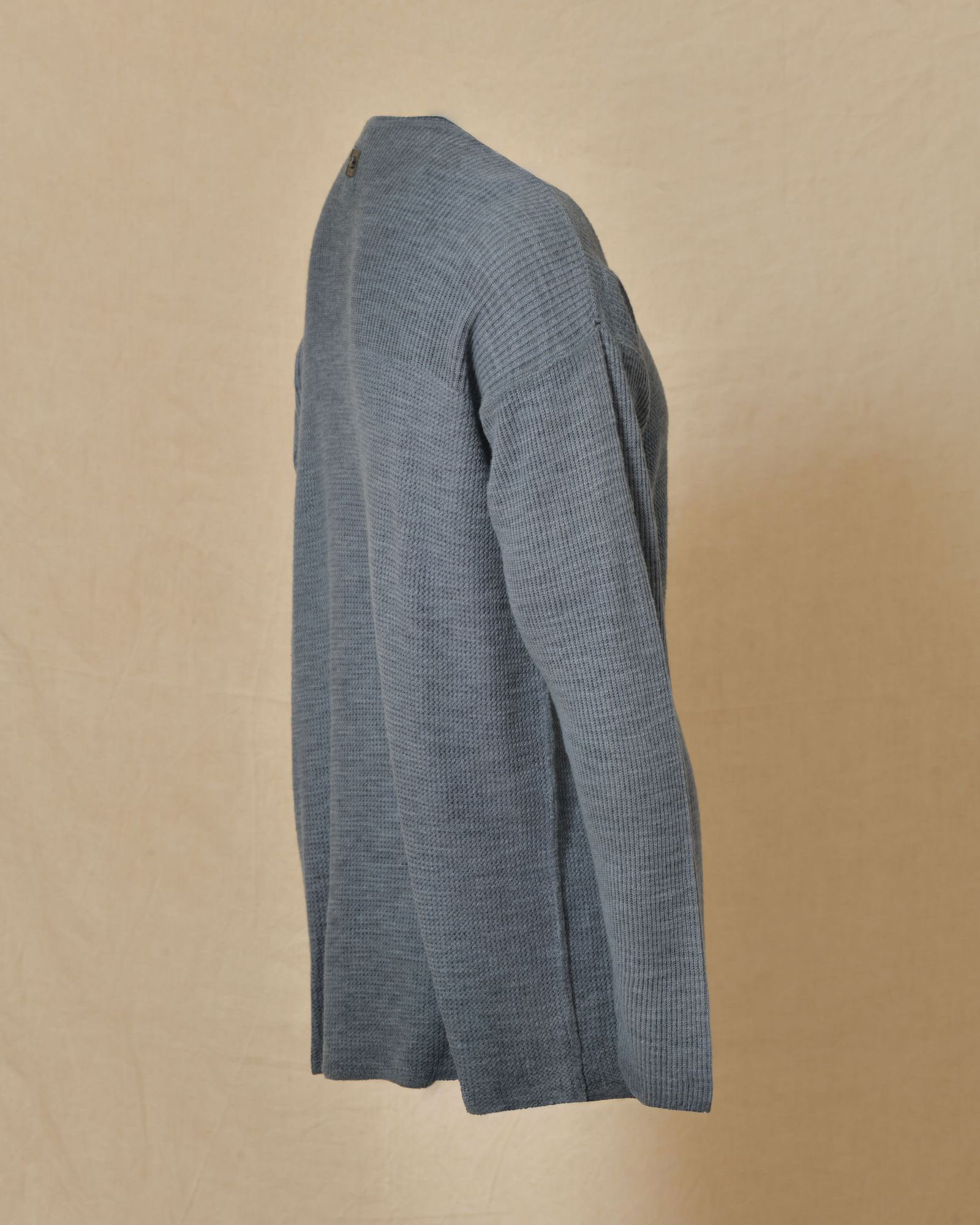 Pull en maille bleu Ixos